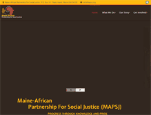 Tablet Screenshot of mapsj.org
